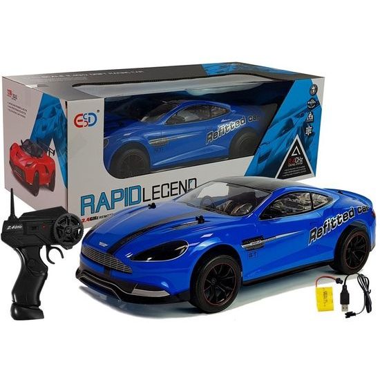 Závodní auto na dálkové ovládání Rapid Legend modré 1:10
