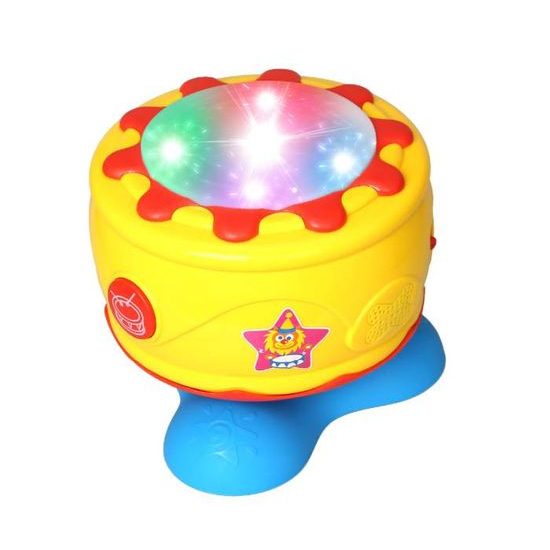 Interaktivní bubínek se zvuky a světly Drum King