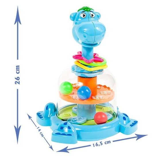 Rotující hračka pro nejmenší Hippo Spinner