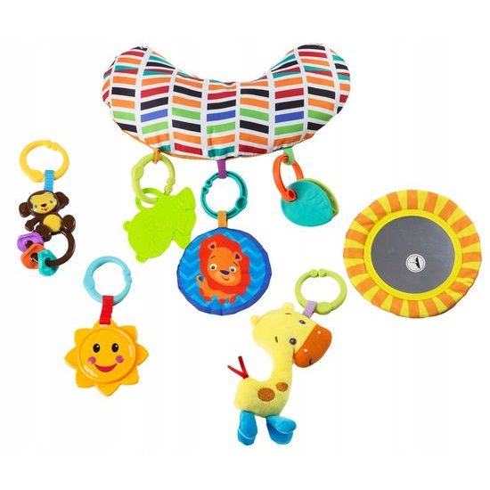 Ecotoys hrací deka 3v1 Veselý cirkus