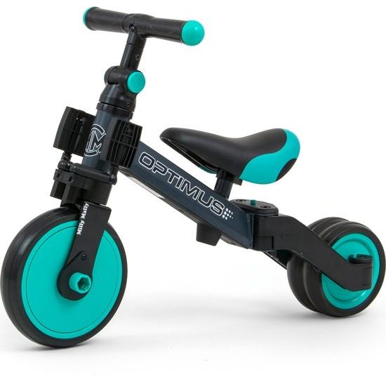 Dětská tříkolka 3v1 Milly Mally Optimus mint