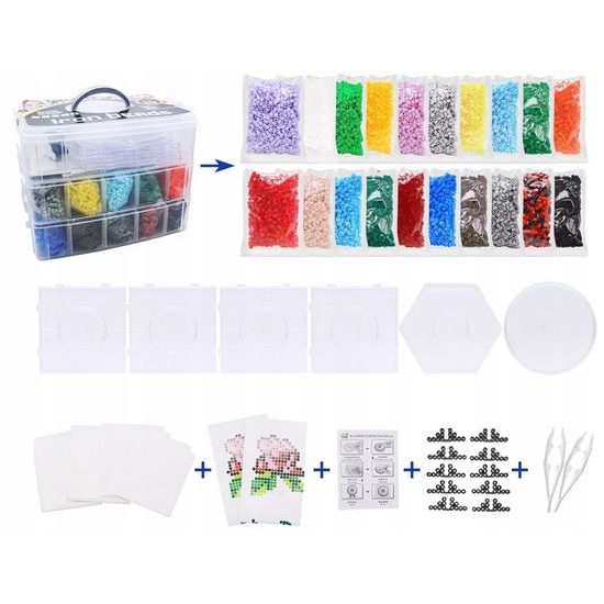 Zažehlovací korálky Iron Beads 16000 kusů