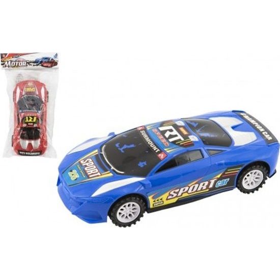 Závodní auto na setrvačník - mix 2 barvy