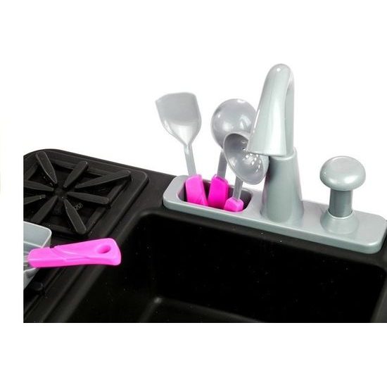 Dětský dřez se sporákem a doplňky