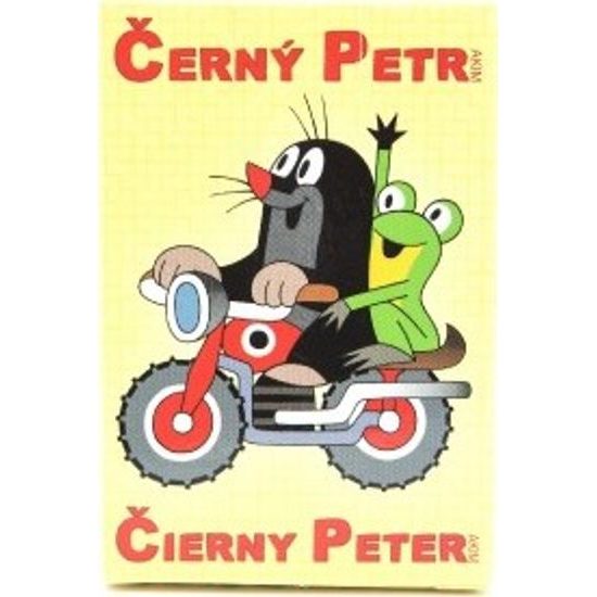 Černý Petr Krtek společenská hra