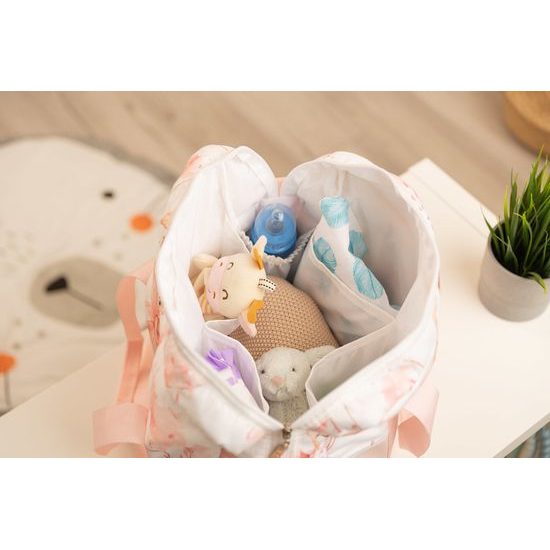 Taška na kočárek Víly růžová