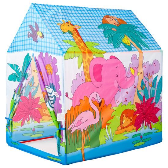 Ecotoys dětský stan Zoologická zahrada