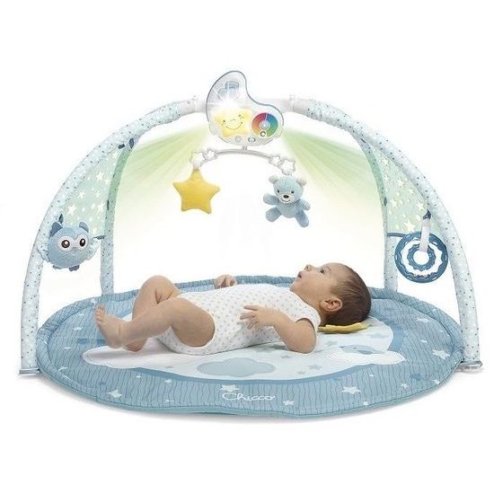 ROZBALENO Chicco hrací deka s projekcí a melodiemi modrá