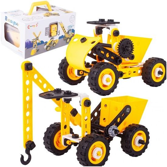 Konstrukční stavebnice 8v1 Build Play 100 dílků