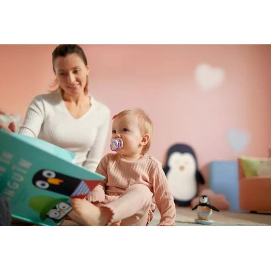 AVENT Šidítko Ultra air Zvířátko 0-6m.dívka 2ks