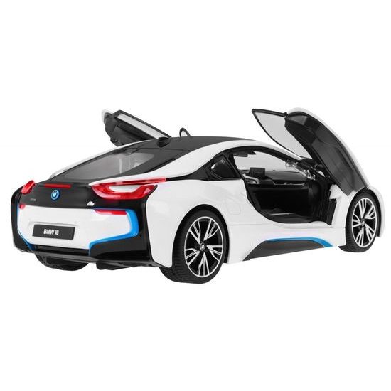 Rastar auto na dálkové ovládání BMW i8 1:14 bílé