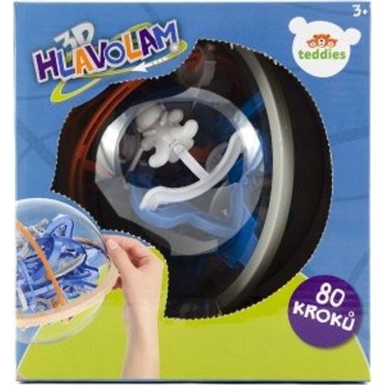Hlavolam - edukační koule 80 kroků