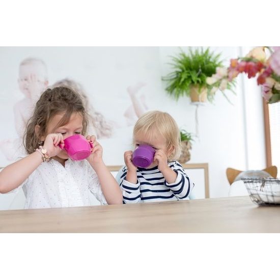 Dětský anatomický hrníček Doidy cup růžová