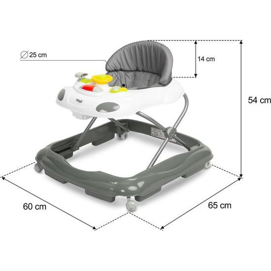 Dětské chodítko Cario graphite