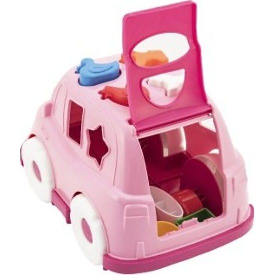 Plastová Vkládačka - auto - mix 3 barvy