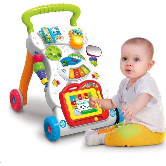 Dětské hrající edukační chodítko Baby mix