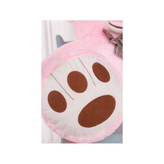 Plyšový medvěd Maty 130 cm růžový