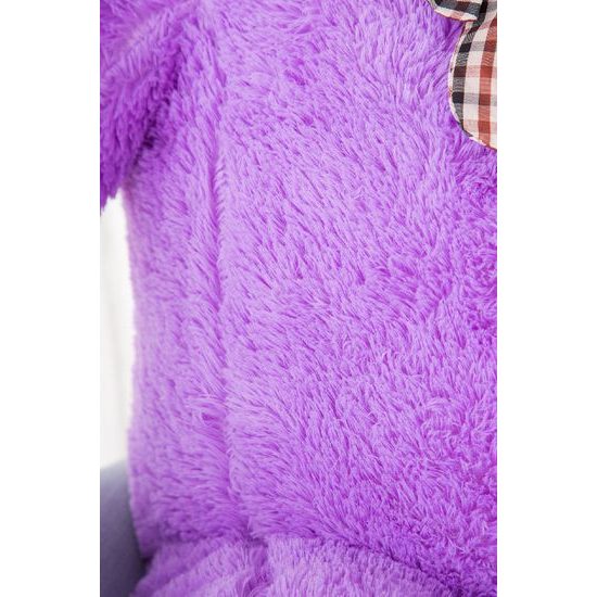 Plyšový medvěd Kvído 160 cm fialový