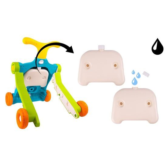 Interaktivní chodítko 5v1 s hracím stolečkem Music Stroller