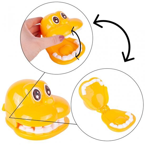 Dětský lékařský kufřík s příslušenstvím Malý zubař růžový