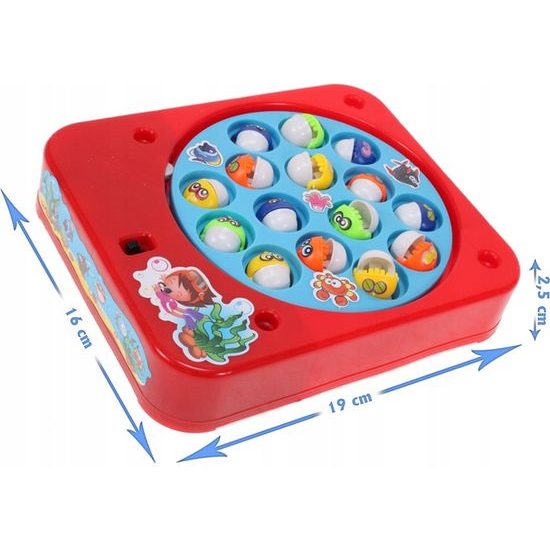 Dětská hra lovení rybiček na baterie Fishing Game