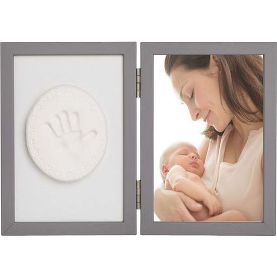 Memories rámeček s hlínou šedý