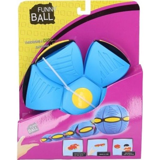 Flat Ball - Hoď disk, chyť míč! - mix 4 barvy