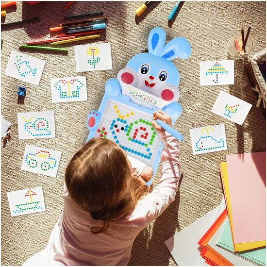 Magnetická tabulka Zajíček - modrá