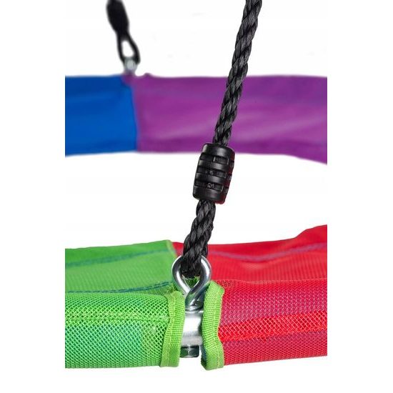 Ecotoys dětská houpačka Čapí hnízdo s otvorem na nohy