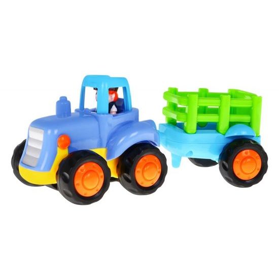 Huile Toys sestava 4 autíček na setrvačník Farm Country Vehicle