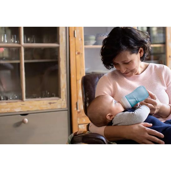 Philips Avent kojenecká láhev Natural 260ml - modrá