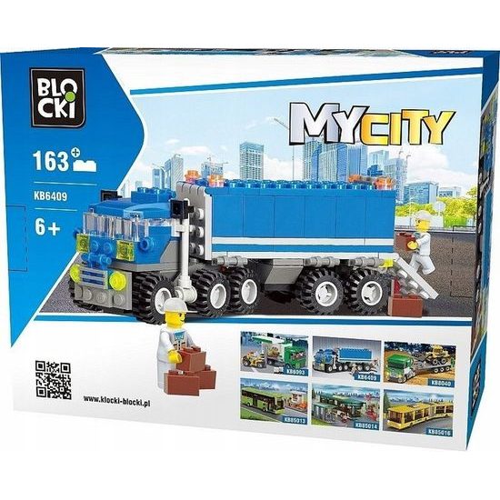 Blocki MyCity stavebnice nákladní auto 163 dílků