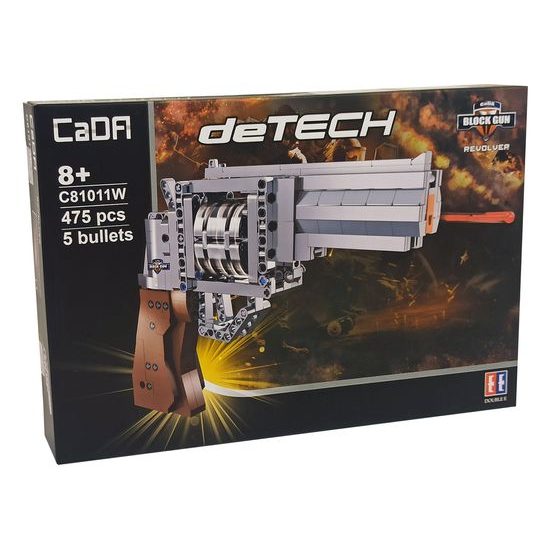 CaDA dětská pistole DeTech stavebnice 475 dílků