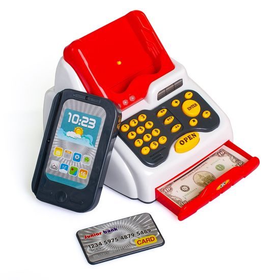 Doris moderní dětská pokladna s terminálem Cash Register