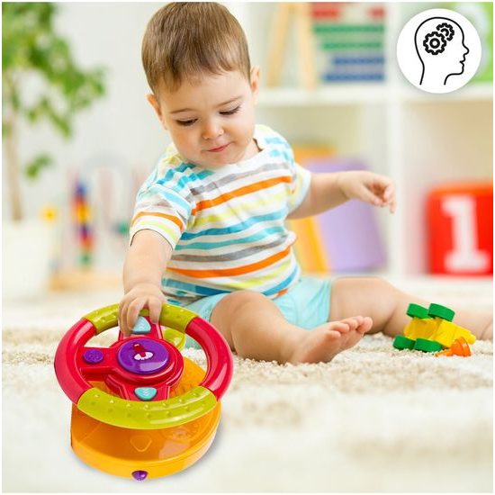 Interaktivní volant se zvuky a světly Wheel Toy