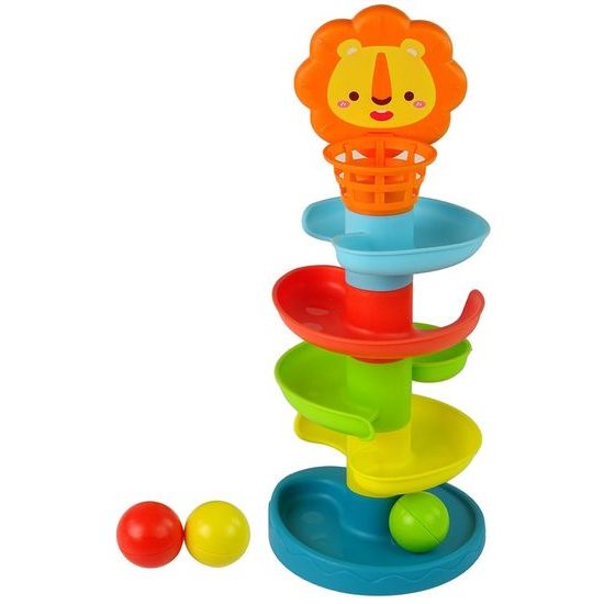 Haunger naučná skluzavka Lvíček s košíkovou