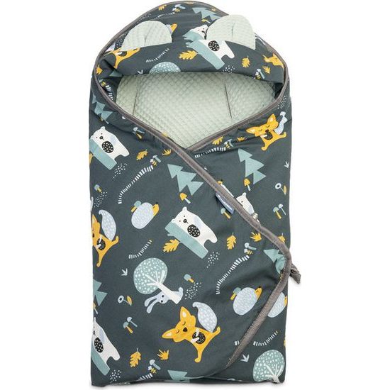 Sensillo Zavinovačka do autosedačky wafel lesní mýtina mátová