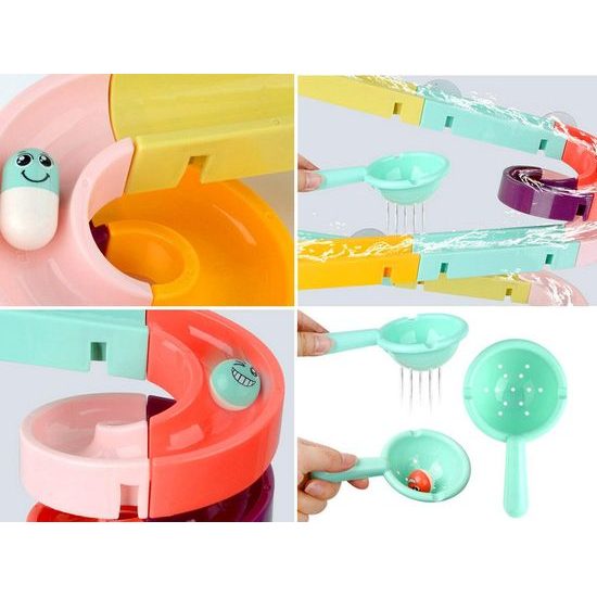 Dětská kuličková dráha do vany Kačenky 44 dílků