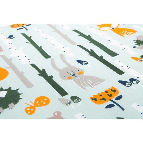 Skládací matrace do postýlky Sensillo Liška a zajíček 120X60 cm