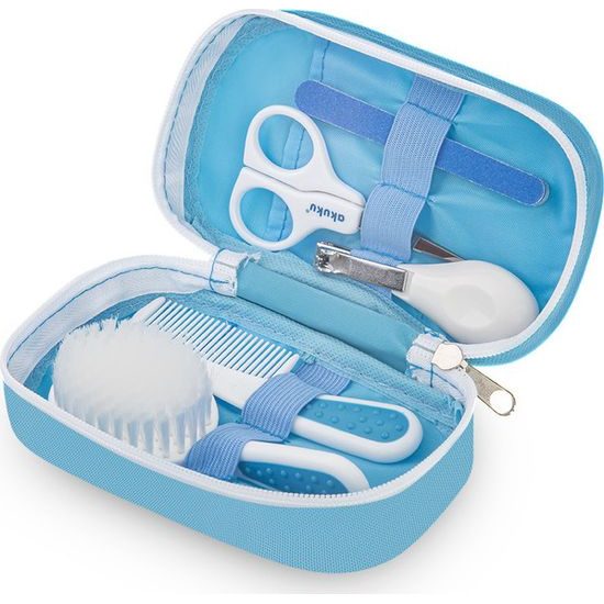 AKUKU Dětská sada na manikúru tyrkysová