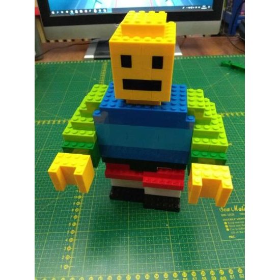 LW Toys Stavebnice pro děti - Základní set 1000 ks (těžký)