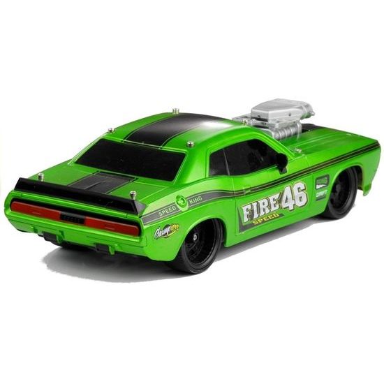 Auto na dálkové ovládání Muscle Car zelené 1:16