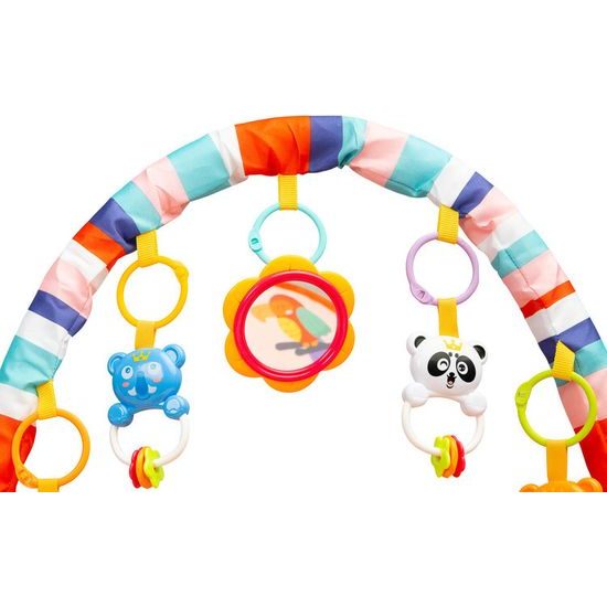 Vdělávací podložka se zvuky - Zoo oranžová