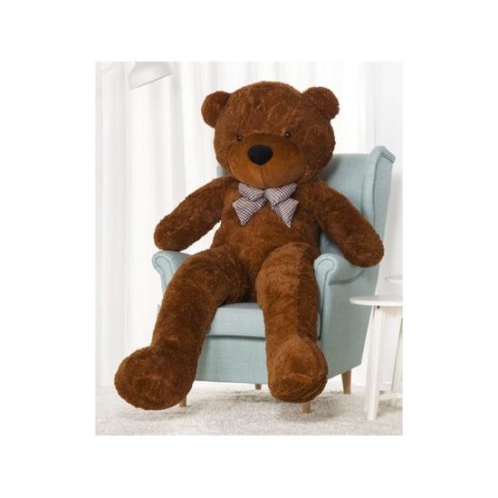 Plyšový medvěd Kvído 190 cm XXL hnědý