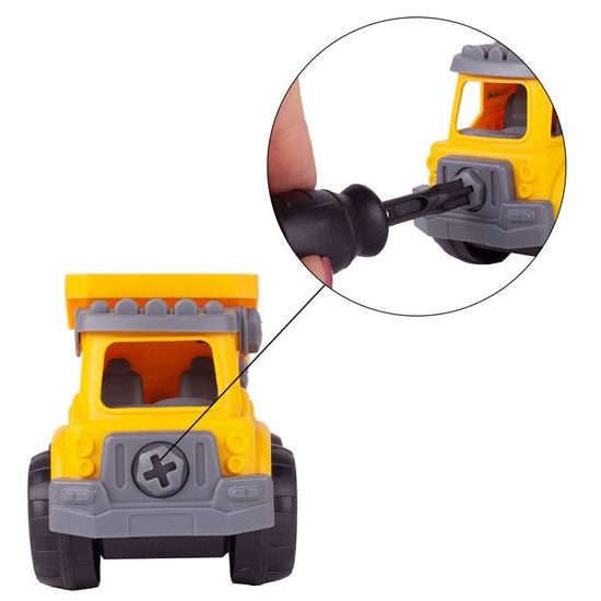 Sestava 4 šroubovacích autíček DIY Cars