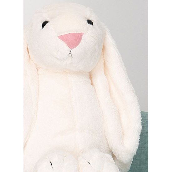 Plyšový králík Figo 120 cm bílý