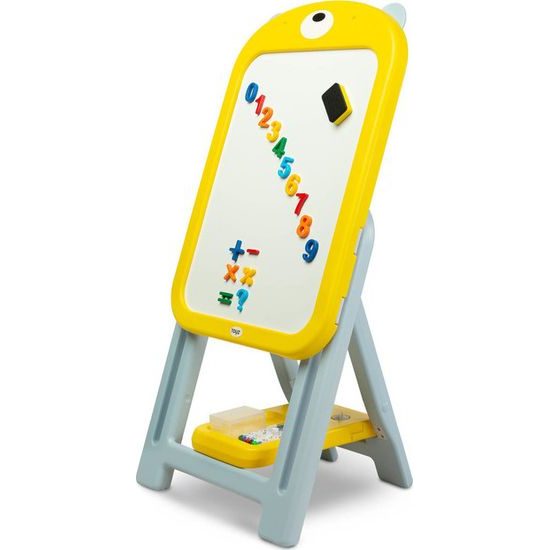 Dětská vzdělávací Magnetická tabule s židličkou TED - Toyz žlutá