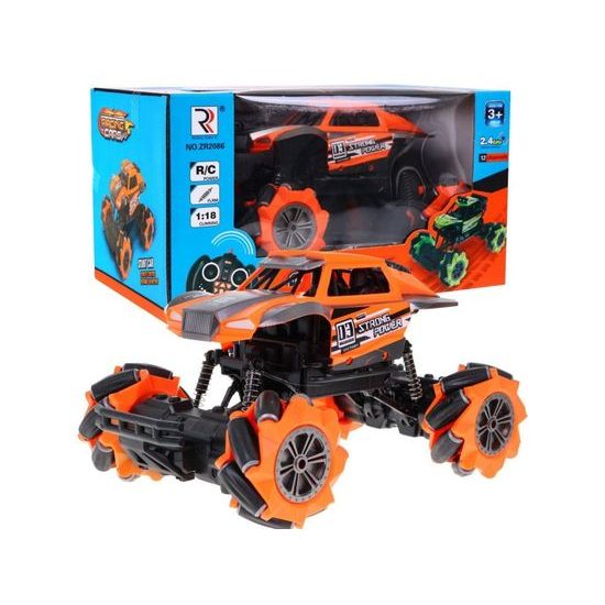 Terénní auto na dálkové ovládání Racing Crawler oranžové 1:18
