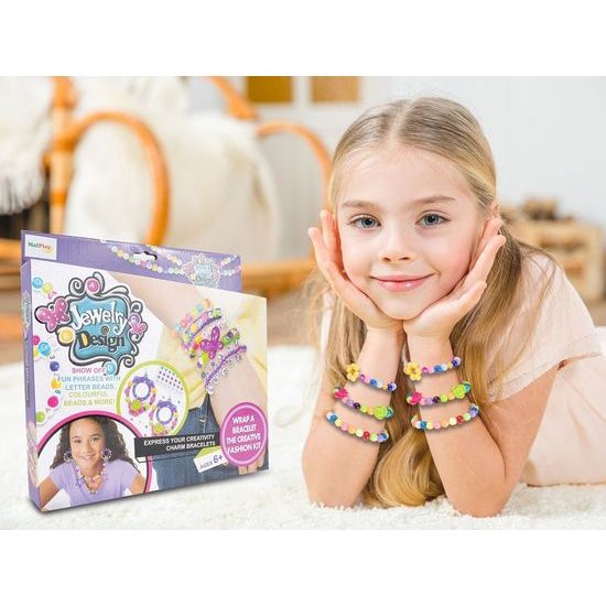 Kreativní sada na výrobu náramků s příslušenstvím Jewelry Design