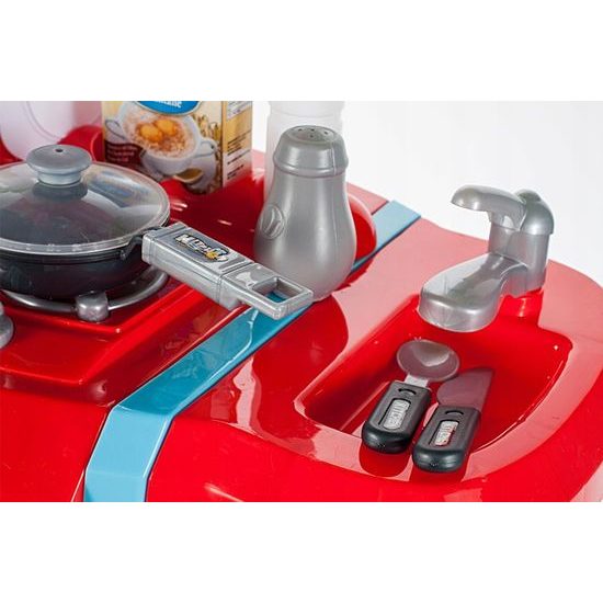 Dětská kuchyňka se zvuky a světlem Interest Kitchen modrá